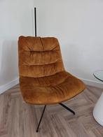 Homebound by KY draaifauteuil goud velvet stof, Ophalen, Zo goed als nieuw, Stof, 50 tot 75 cm