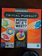 Trivial pursuit wedden dat je het weet, Hobby en Vrije tijd, Gezelschapsspellen | Bordspellen, Nieuw, Ophalen of Verzenden