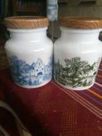 Vintage mosterd potjes, Ophalen of Verzenden