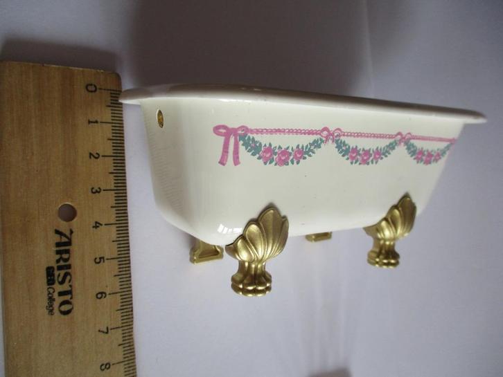 poppenhuis Bodo Hennig bad metaal, Verzamelen, Poppenhuizen en Toebehoren, Zo goed als nieuw, Decoratie, Ophalen of Verzenden