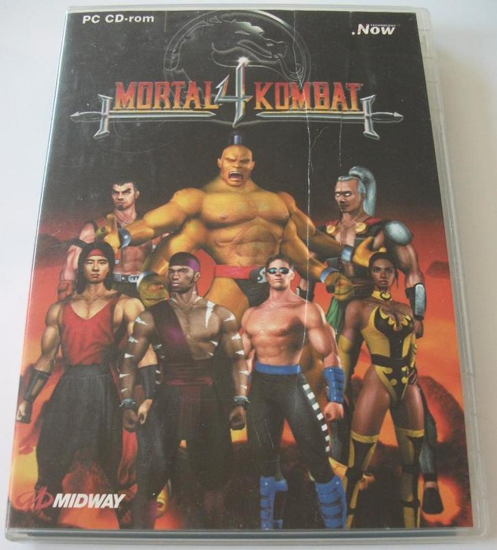PC Game *** MORTAL KOMBAT 4 ***, Spelcomputers en Games, Games | Pc, Zo goed als nieuw, Vechten, 1 speler, Vanaf 18 jaar, Ophalen of Verzenden