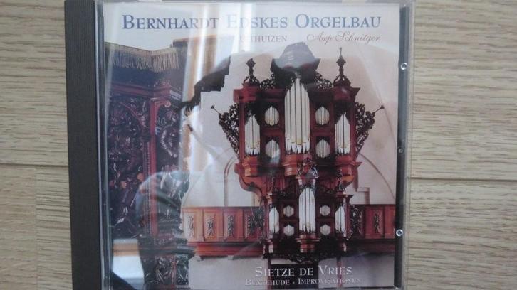 Cd Arp Schnitger orgel: Sietze de Vries, Uithuizen Buxtehude, Cd's en Dvd's, Cd's | Klassiek, Zo goed als nieuw, Overige typen