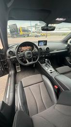 Audi A3 1.4 Tfsi 110KW SB S-tronic 2017 Grijs, Auto's, Zwart, 4 cilinders, Leder en Stof, 1395 cc