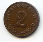 Duitsland 2 Reichspfennig 1939 E, Ophalen of Verzenden, Duitsland