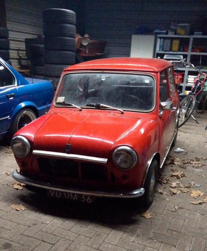 Mini 850 0.8 1978 Rood, Auto's, Mini, Particulier, Benzine, Hatchback, Handgeschakeld, Origineel Nederlands, Rood, Ophalen