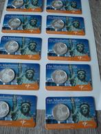 COINCARD MANHATTEM IN COINCARD  10 MAAL, Postzegels en Munten, Munten | Nederland, Ophalen of Verzenden, Koningin Beatrix, Euro's