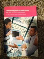 Communication in Organizations, Boeken, Studieboeken en Cursussen, Ophalen of Verzenden, Zo goed als nieuw, WO