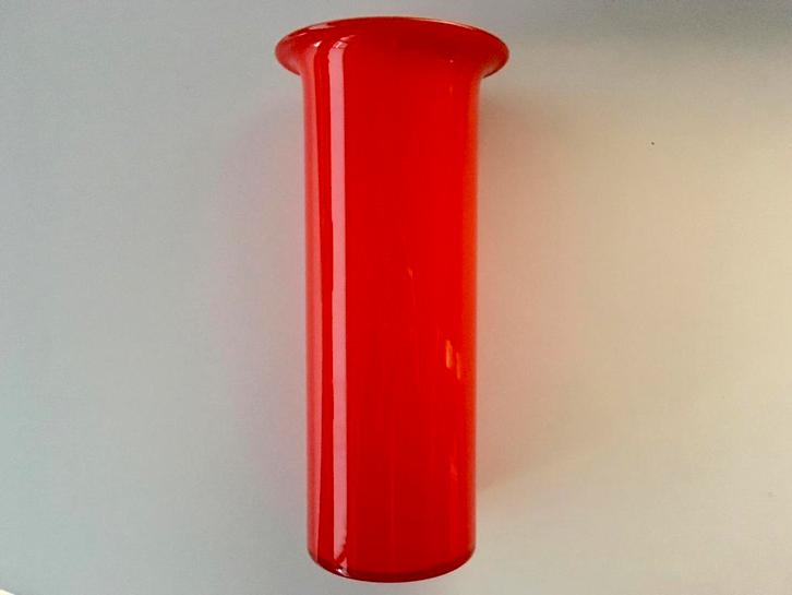 Holmegaard, Denemarken: Palet vaas 26,7 cm Michael Bang 1969, Antiek en Kunst, Antiek | Glas en Kristal, Ophalen of Verzenden