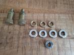 Rvs, messing stel schroef/moeren, Ophalen of Verzenden, Gebruikt, Overige typen