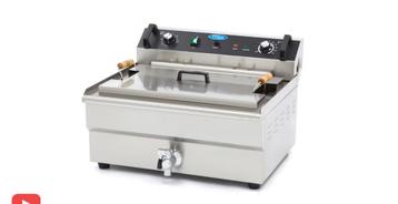 Maxima electric fryer with tap  Frituurpan 30 liter beschikbaar voor biedingen