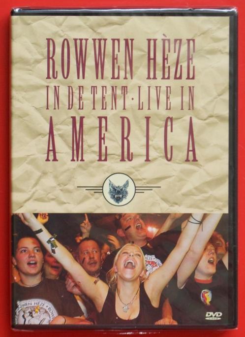 dvd Rowwen Heze In de tent live in America Jack Poels 2004, Cd's en Dvd's, Dvd's | Muziek en Concerten, Zo goed als nieuw, Muziek en Concerten