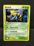 Beedrill 1/112 Holo Fire Red Leaf Green, Verzenden, Gebruikt, Losse kaart