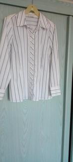 blouse maat 46, € 5.50, Ophalen of Verzenden, Zo goed als nieuw, Maat 46/48 (XL) of groter, Wit