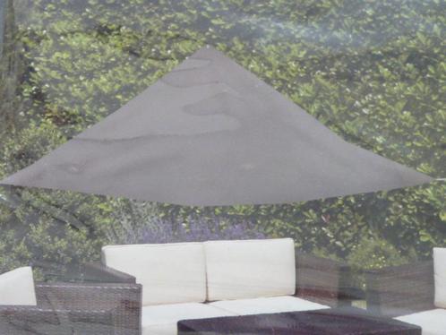 Schaduwdriehoek 5x5x5 meter donkergrijs – Nieuw, Tuin en Terras, Schaduwdoeken, Nieuw, Ophalen of Verzenden