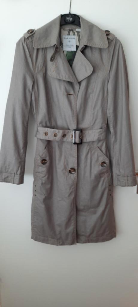 Jas Blue Ocean mt 38/40 zomer lente herfst, Kleding | Dames, Jassen | Zomer, Zo goed als nieuw, Maat 38/40 (M), Beige, Ophalen of Verzenden
