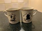 Mozart Melange Kaffee Hacker Rattenburg pair of cups, Huis en Inrichting, Ophalen of Verzenden, Zo goed als nieuw, Pannenset