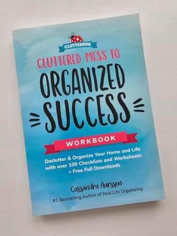 Boek Cluttered Mess to Organized Success Workbook beschikbaar voor biedingen