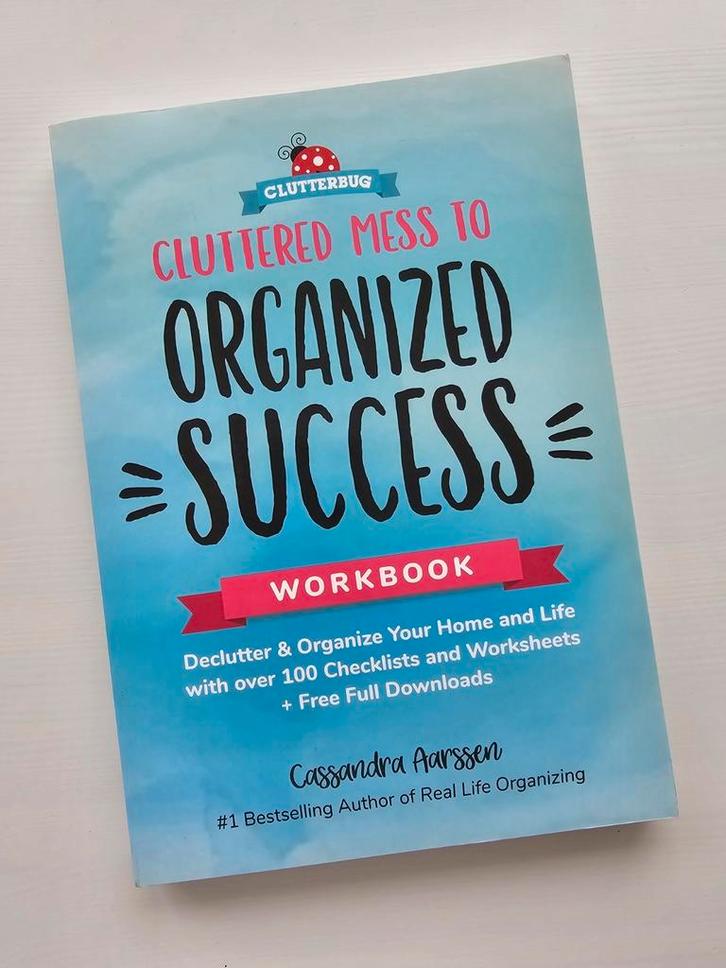 Boek Cluttered Mess to Organized Success Workbook, Boeken, Advies, Hulp en Training, Zo goed als nieuw, Ophalen of Verzenden