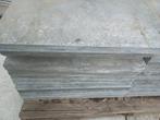 Chinees hardsteen 60x60, Tuin en Terras, Tegels en Klinkers, Ophalen, Gebruikt, Terrastegels, Natuursteen