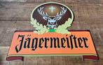 Jägermeister,   logo merk reclamebord, Ophalen of Verzenden, Zo goed als nieuw, Reclamebord