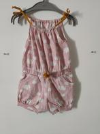 Hema jumpsuit onesie roze met olifant print 74 als nieuw, Meisje, Ophalen of Verzenden, Zo goed als nieuw, Hema