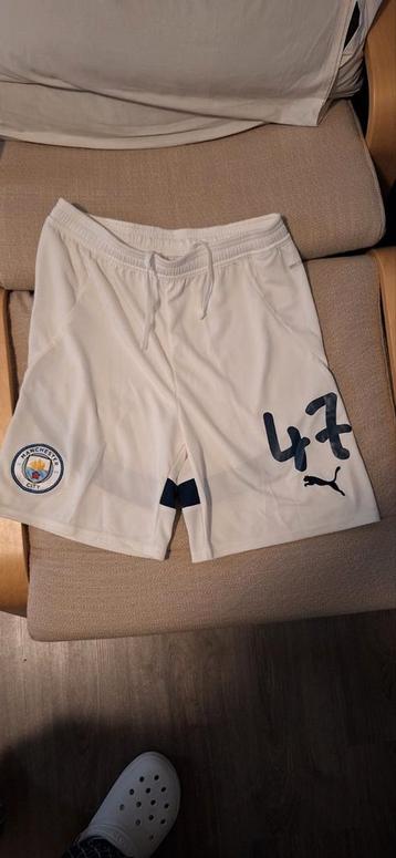 Man City Short Foden #47 - Maat S beschikbaar voor biedingen