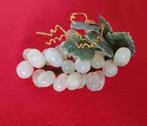 Vintage druiventros van stenen van Jade en Onyx, Ophalen of Verzenden