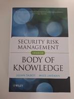 Security risk management, Boeken, Ophalen of Verzenden, Zo goed als nieuw, HBO