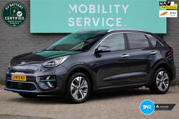 Kia E-Niro ExecutiveLine 64 kWh SOH94% Clima ACC Leder CarPl, Auto's, Kia, Bedrijf, Te koop, Niro, ABS, Achteruitrijcamera, Adaptive Cruise Control