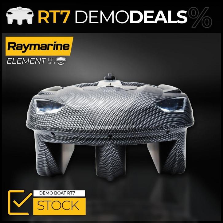 Carplounge RT7 | DEMO | Voerboot | Raymarine Element | GPS, Watersport en Boten, Hengelsport | Karpervissen, Zo goed als nieuw