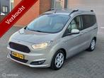 Ford Tourneo Courier 1.0 Titanium✅️Apk✅️Airco✅️, Voorwielaandrijving, Euro 5, Gebruikt, Beige