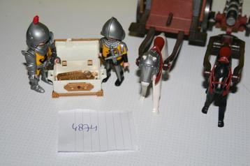 Playmobil ridders met schatwagen - 4874 beschikbaar voor biedingen
