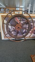 Reusachtig stuurwiel sleepboot 165 cm! Vooroorlogs, Antiek en Kunst, Ophalen of Verzenden
