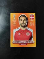 Christian eriksen (panini wk 2022), Ophalen of Verzenden, Nieuw, Buitenlandse clubs, Poster, Plaatje of Sticker