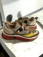 Chloe sony dames sneakers khaki beige 38, Beige, Ophalen of Verzenden, Sneakers of Gympen, Zo goed als nieuw