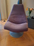 Draaifauteuil Kartell licht aubergine, Ophalen, Gebruikt, 75 tot 100 cm, 50 tot 75 cm