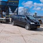 Volkswagen Transporter Bestel 2.5 D 128KW DC AUT 2008 Zwart, Auto's, Open dak, Volkswagen, Zwart, Particulier