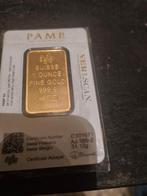 Te koop 1 ounce goud / gold baar PAMP, Verzenden, Goud
