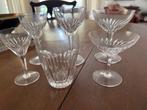 kristallen glasservies, Ophalen