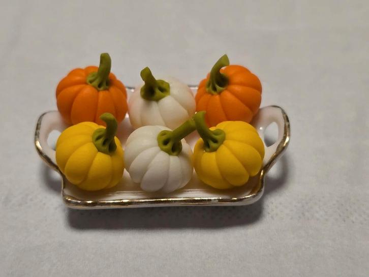 Kleine pompoenen 1:12, Verzamelen, Poppenhuizen en Toebehoren, Nieuw, Poppenhuis, Verzenden