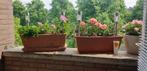 GEZOCHT: Terra Cotta (onder-) Schaal 22/52 cm, Tuin en Terras, Bloempotten, Ophalen, Gebruikt, Balkon, Minder dan 25 cm