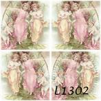 Servetten decoupage/bullet journal – KERST/Winter – L1302, Verzenden, Nieuw, Materiaal