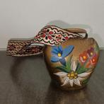 Koebel Lucerne met Geborduurd Bandje - Decoratief, Ophalen of Verzenden, Gebruikt