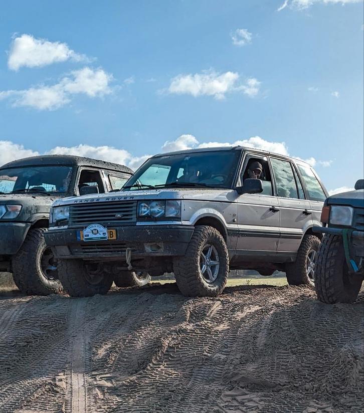 Land Rover Range Rover p38 grijs kenteken m57, Auto's, Bestelauto's, Bedrijf, Land Rover, Diesel, Automaat, Geïmporteerd, Overige kleuren