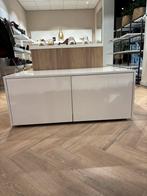 Witte glanzend dressoirs, Ophalen, Zo goed als nieuw, 25 tot 50 cm, 50 tot 100 cm