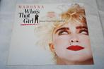 Madonna – Who’s That Girl LP Vinyl, Ophalen of Verzenden, 1980 tot 2000, Gebruikt, 12 inch