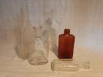 Vintage. Franse medicijn flessen, Ophalen of Verzenden