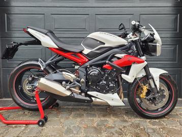 Triumph STREET TRIPLE 675 R ABS 675R NIEUWSTAAT (bj 2013)