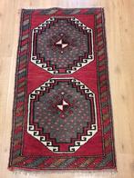 Vintage handgeknoopt oosters tapijt kazak 126x70, Info@SlatsAntiek.nl, Tweedehands, 100 tot 150 cm, Perzisch