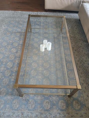 Mooie messing salontafel beschikbaar voor biedingen